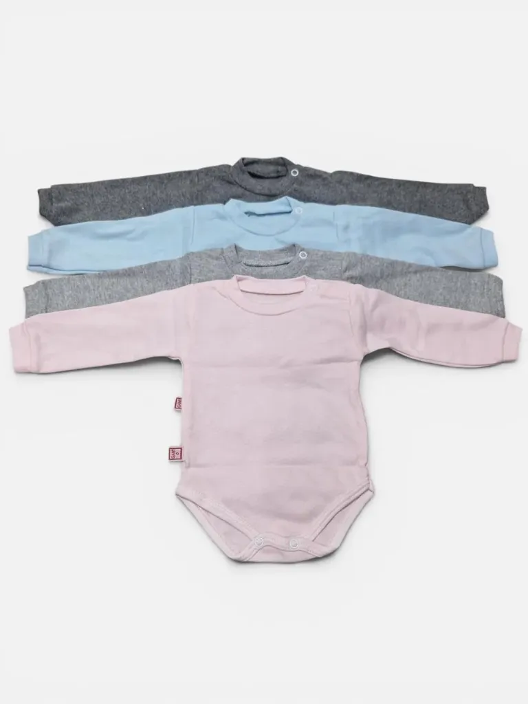 BODY BEBE ALGODON M/LARGA