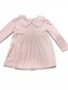 VESTIDO BEBA M/L DARLON CALADO C/CUELLO