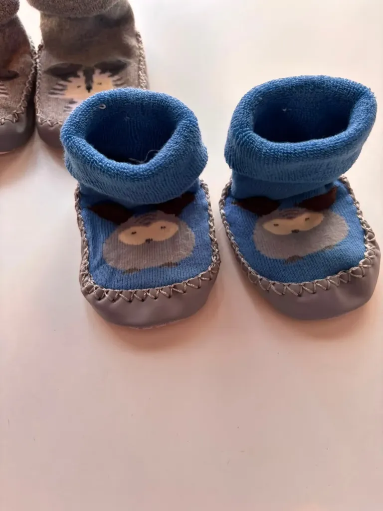PANTUMEDIA C/SUELA ACOLCHADA ANTIDESLIZANTE (12, Verde)